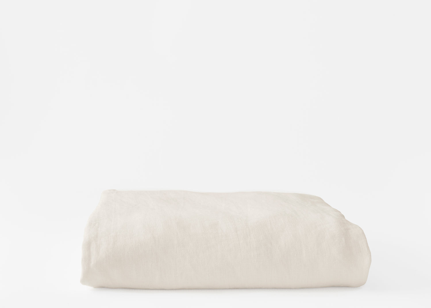 hemp duvet cover in light beige
